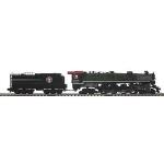 Mikes Train Hou MTH2035011 O Hi-Rail 4-8-4 w/PS3, GN/Glacier Park #2584