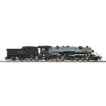 Mikes Train Hou MTH2036121 O Hi-Rail 2-8-8-8-2 Triplex w/PS3, Erie #2