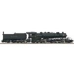 Mikes Train Hou MTH2036131 O Hi-Rail 2-8-8-8-2 Triplex w/PS3, Erie #3