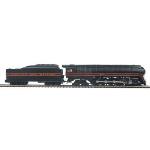 Mikes Train Hou MTH2036321 O Hi-Rail 4-8-4 J w/PS3, N&W #610