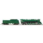 Mikes Train Hou MTH2036751 O Hi-Rail 4-8-4 Greenbrier w/PS3, C&O/Green #614