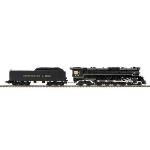 Mikes Train Hou MTH2036771 O Hi-Rail 4-8-4 Greenbrier w/PS3, C&O/Black #614