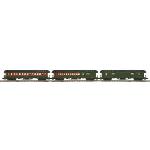 Mikes Train Hou MTH2062060 O 64' Wood Passenger Add-on, CNJ (3)