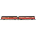 Mikes Train Hou MTH2066217 O 70' Ribbed Sleeper/Diner, SP Lines