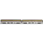 Mikes Train Hou MTH2066279 O 70' Stremaline Smooth Sleeper/Diner, C&O