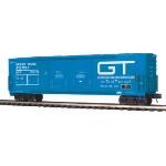 Mikes Train Hou MTH2093653 O 50' Double Door Plugged Box, GTW