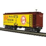 Mikes Train Hou MTH2094376 O 36' Wood Reefer, Robert & Oake Meats