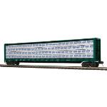 Mikes Train Hou MTH2095130 O Center Beam Flat w/Lumber Load, BCR