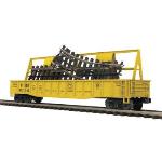 Mikes Train Hou MTH2095135 O Gondola w/ScaleTrax O-31 Switch, PRR