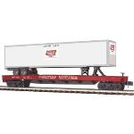 Mikes Train Hou MTH2095159 O Flat w/48' Trailer, WM