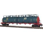 Mikes Train Hou MTH2096726 O 20,000-Gallon 4-Compartment Tank, Safety Train