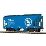 Mikes Train Hou MTH2097810 O 2-Bay Centerflow Hopper, GN