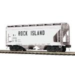 Mikes Train Hou MTH2097811 O 2-Bay Centerflow Hopper, RI