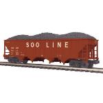 Mikes Train Hou MTH2097824 O 4-Bay Hopper, SOO