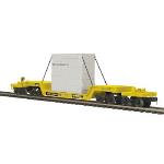 Mikes Train Hou MTH2098989 O 75' Depressed Flat w/Transformer, TTX