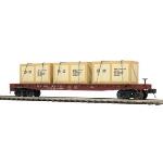 Mikes Train Hou MTH2098995 O Flat w/3 Crates, PRR