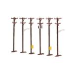 Mikes Train Hou MTH301088 O Telephone Pole Set (6)