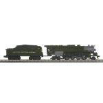 Mikes Train Hou MTH3016321 O-27 Imperial 2-8-4 w/PS3, P&LE #9400