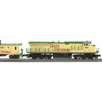 Mikes Train Hou MTH30202881 O-27 ES44AC & Caboose Set w/PS3, Christmas