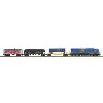 Mikes Train Hou MTH3042331 O-27 ES44AC Deluixe Freight Train Set w/PS3, CSX