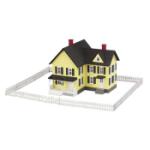 Mikes Train Hou MTH3050002 O White Fence Set, 16"x13"