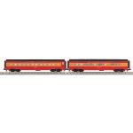 Mikes Train Hou MTH3067760 O-27 60' Streamline Sleeper/Diner, SP (2)