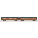 Mikes Train Hou MTH3067818 O-27 60' Streamlined Sleeper/Diner, GN