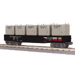 Mikes Train Hou MTH3072126 O-27 Gondola w/LCL Containers, SP