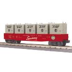 Mikes Train Hou MTH3072128 O-27 Gondola w/LCL Containers, FEC