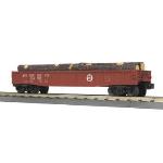 Mikes Train Hou MTH3072147 O-27 Gondola W/Log Load, PRR