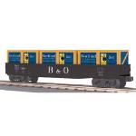 Mikes Train Hou MTH3072150 O-27 Gondola w/Crates, B&O