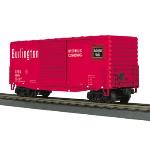 Mikes Train Hou MTH3074814 O-27 40' High Cube Box, CB&Q