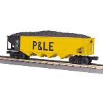 Mikes Train Hou MTH3075513 O-27 4-Bay Hopper, P&LE