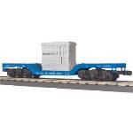 Mikes Train Hou MTH3076576 O-27 Depressed Center Flat w/Transformer, GE