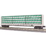 Mikes Train Hou MTH3076595 O-27 Center I-Beam Flat, LV