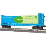 Mikes Train Hou MTH3076614 O-27 Bulkhead Flat w Lumber Load, GE/Evolution