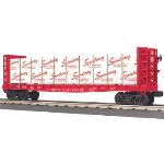 Mikes Train Hou MTH3076616 O-27 Bulkhead Flat w/Load, FEC