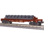 Mikes Train Hou MTH3076617 O-27 Flat w/Wheel Set, BNSF