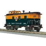 Mikes Train Hou MTH3077253 O-27 Wood Caboose, GN