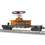 Mikes Train Hou MTH3079391 O-27 Flat w/Operating Helicopter, LIRR