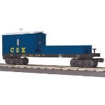 Mikes Train Hou MTH3079439 O-27 Crane Car, CSX