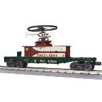 Mikes Train Hou MTH3079455 O-27 Flat w/Operating Helicopter, PRR