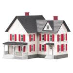 Mikes Train Hou MTH3090333 O #6 Farm House, White/Red