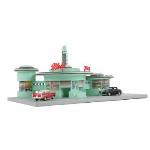 Mikes Train Hou MTH309188 O Operating Drive-In Diner, Mels