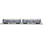 Mikes Train Hou MTH8023463 HO R-17 Subway Dummy, MTA/Blue/Silver (2)