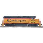 Mikes Train Hou MTH8520430 HO GP38-2 w/NMRA, Chessie # 4804