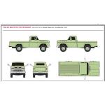 CLASSIC METAL W MWI30475 HO 1960 Ford 4x4 Pickup, April Green