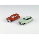 CLASSIC METAL W MWI50348 N 1953 Ford Customline Wagon, Red & Green (2)