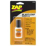 Pacer Glue PAAPT102 Plasti-Zap Brush On, .25oz. Carded