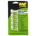 Pacer Glue PAAPT105 Zap-A-Gap Single Use Tube, .5g, Carded